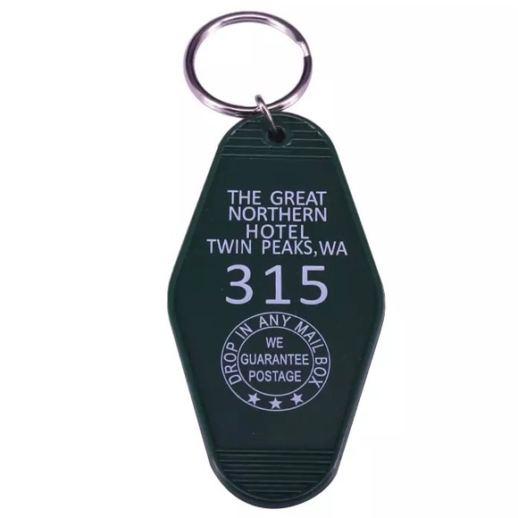 Accessories - SOLD Twin Peaks Show Great Northern Hotel Keychain